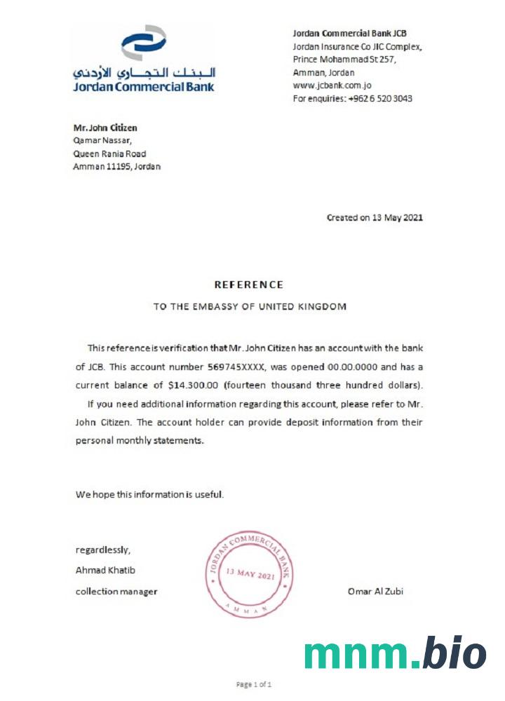 Przykład odniesienia Jordan JCB w formatach Word i PDF