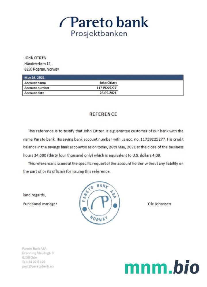 Przykład odniesienia do norweskiego Pareto w formatach Word i PDF
