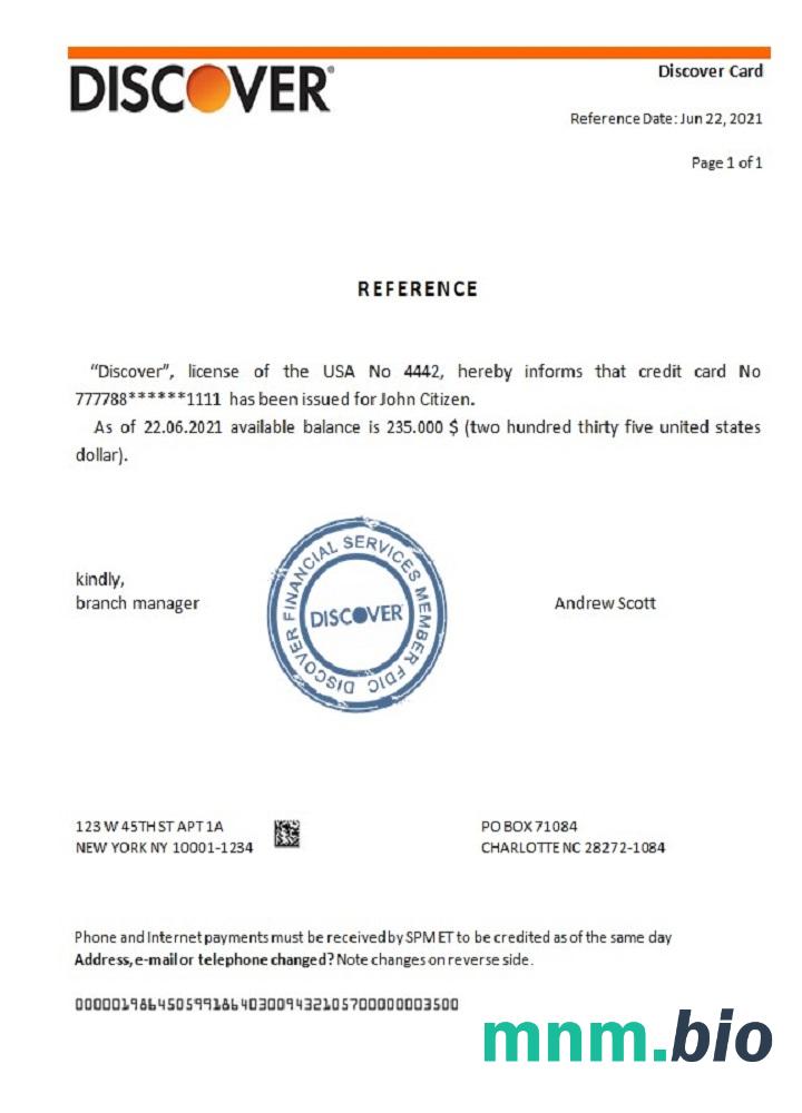 USA Odkryj przykład odniesienia w formatach Word i PDF