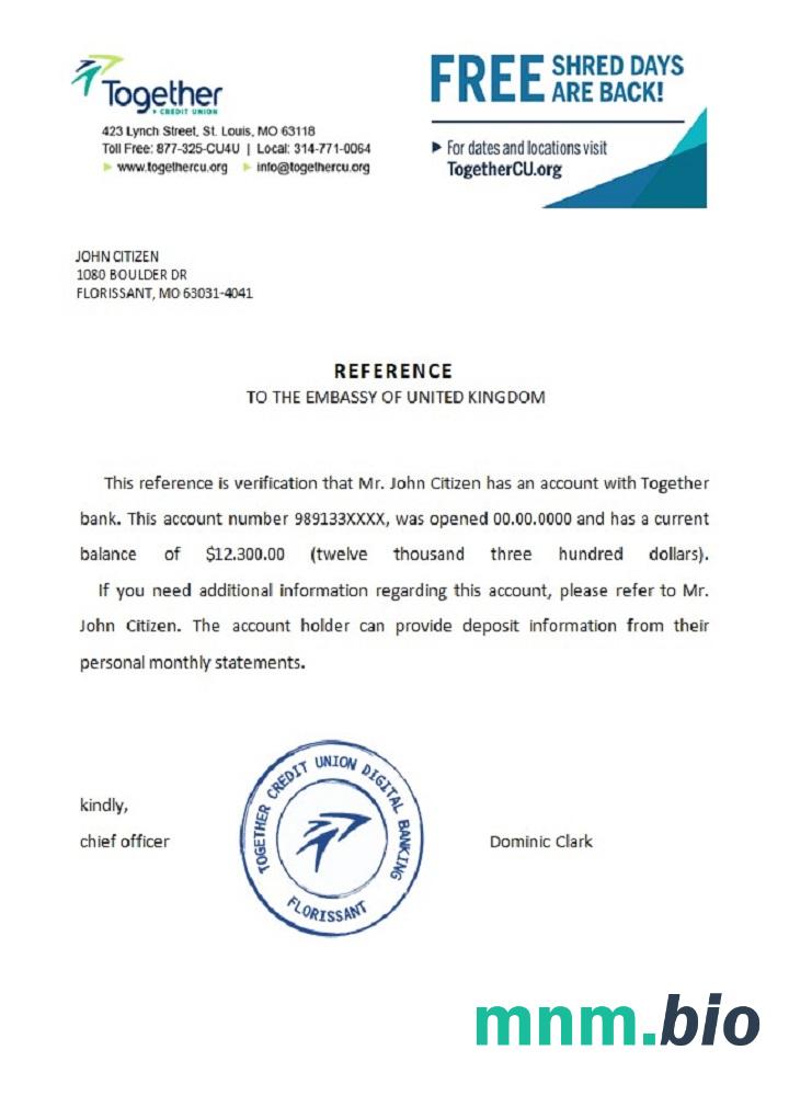 Przykład odniesienia USA razem w formatach Word i PDF